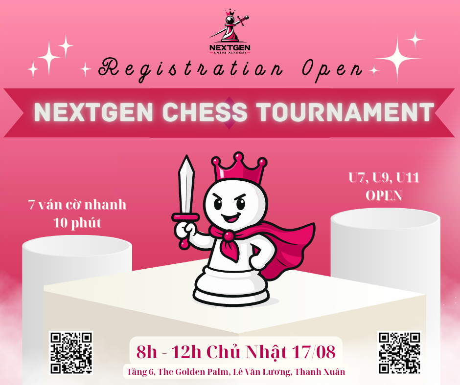 Điều lệ giải Vô địch Cờ vua NextGen Chess Tournament lần thứ I năm 2025